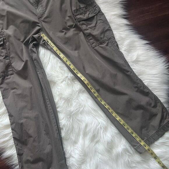 Men's Cabela's Cargo Pants 40 x 30 Gray 100% Cotton Pockets Hiking Work Y2K 90's - Picture 5 of 12
